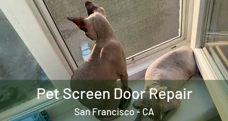  Pet Screen Door Repair San Francisco - CA