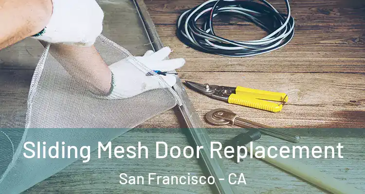  Sliding Mesh Door Replacement San Francisco - CA